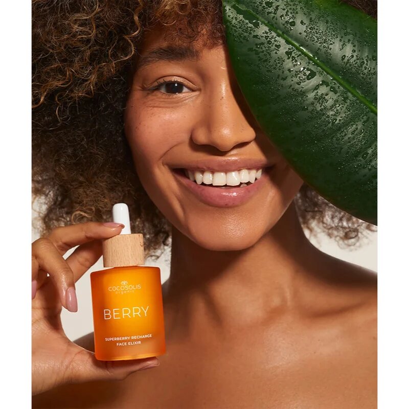 COCOSOLIS BERRY Superberry Recharge Face Elixir еликсир за подхранване и ревитализация на кожата на лицето 50 мл.