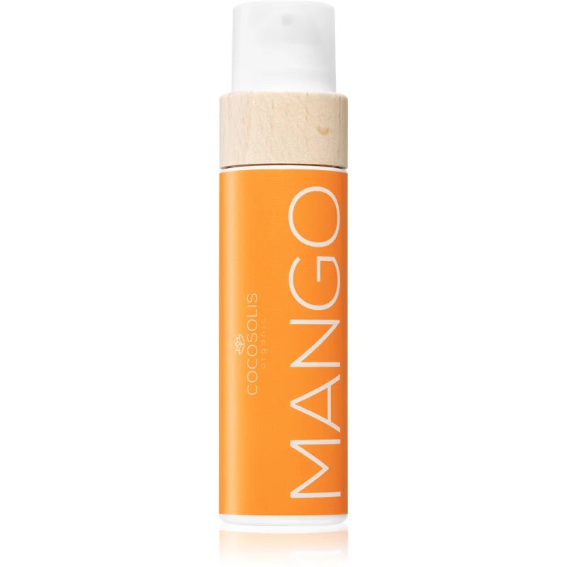 COCOSOLIS MANGO масло за грижа и придобиване на тен без защитен фактор с аромат Mango 110 мл.