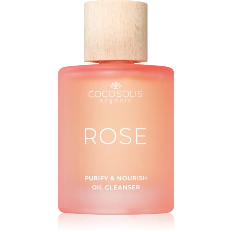 COCOSOLIS ROSE Purify & Nourish Oil Cleanser почистващо масло за лице с подхранващ ефект 50 мл.