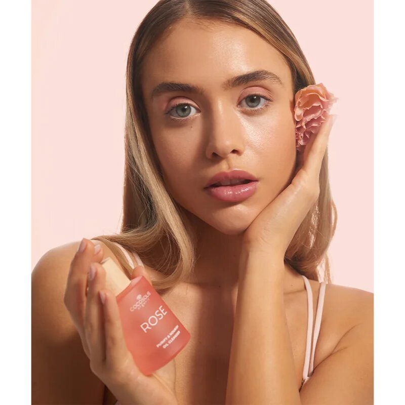 COCOSOLIS ROSE Purify & Nourish Oil Cleanser почистващо масло за лице с подхранващ ефект 50 мл.