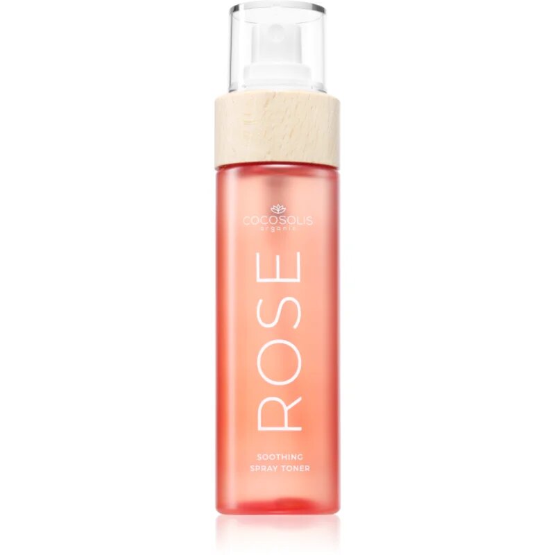 COCOSOLIS ROSE Soothing Spray Toner успокояващ тоник за чувствителна кожа на лицето 100 мл.
