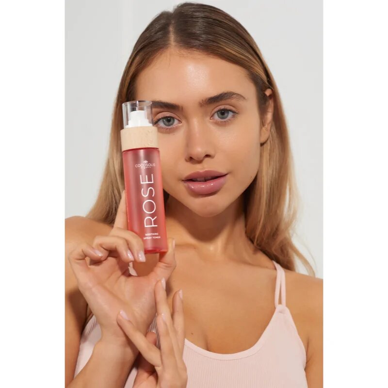 COCOSOLIS ROSE Soothing Spray Toner успокояващ тоник за чувствителна кожа на лицето 100 мл.