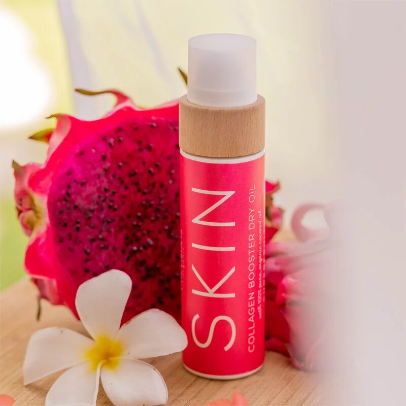 COCOSOLIS SKIN Collagen Booster подхранващо сухо олио против стареене на кожата с аромат Exotic Fruits 110 мл.