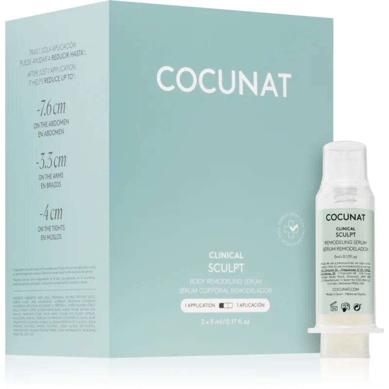 Cocunat Clinical Sculpt ремоделиращ серум за тяло 2x5 мл.