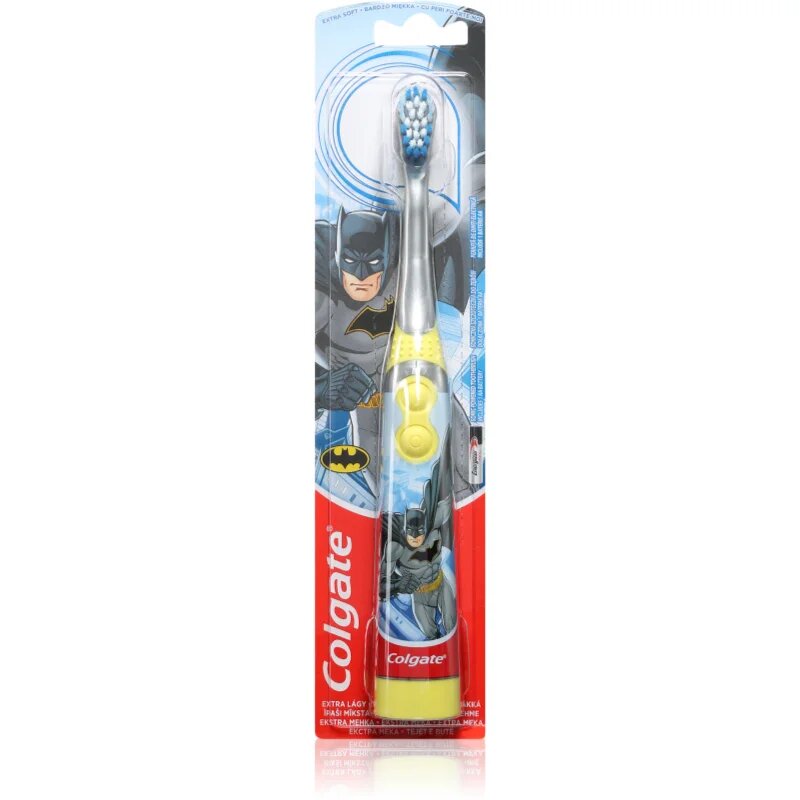 Colgate Batman Extra Soft детска електрическа четка за зъби със сменяеми батерии 1 бр.
