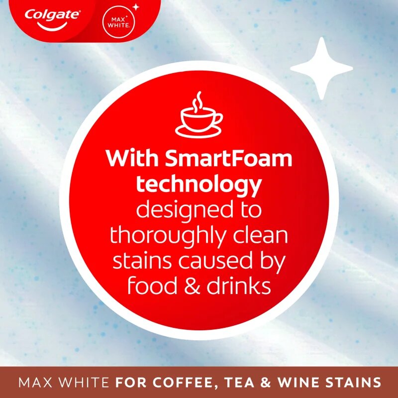 Colgate Max White One Coffee Tea & Wine избелваща паста за зъби 75 мл.