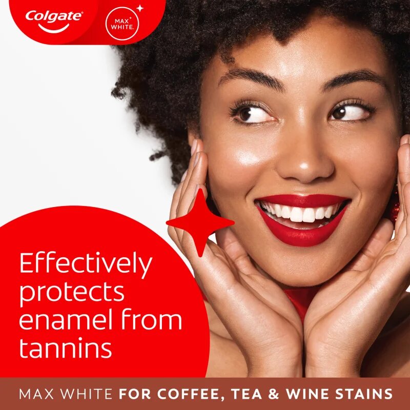 Colgate Max White One Coffee Tea & Wine избелваща паста за зъби 75 мл.