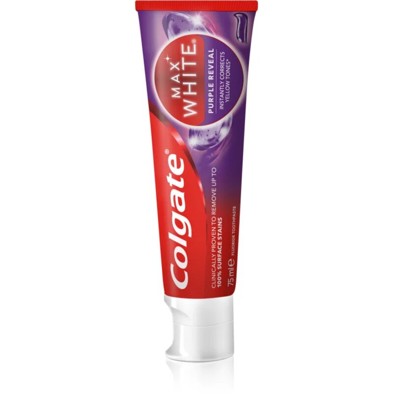 Colgate Max White Purple Reveal освежаваща паста за зъби 75 мл.