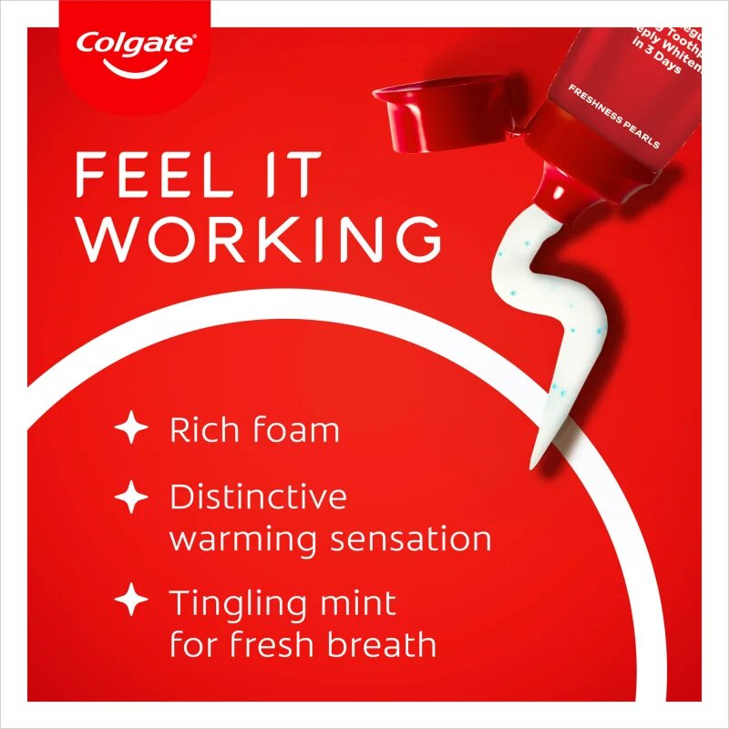 Colgate Max White Ultra Freshness Pearls избелваща паста 50 мл.