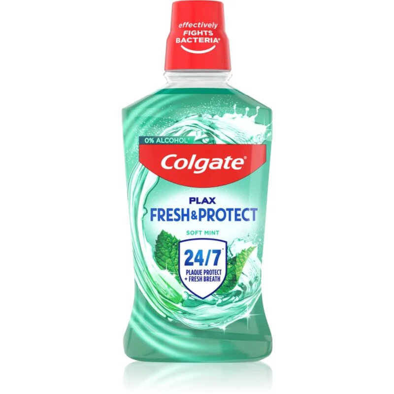 Colgate Plax Fresh&Protect Soft Mint вода за уста против зъбна плака 500 мл.