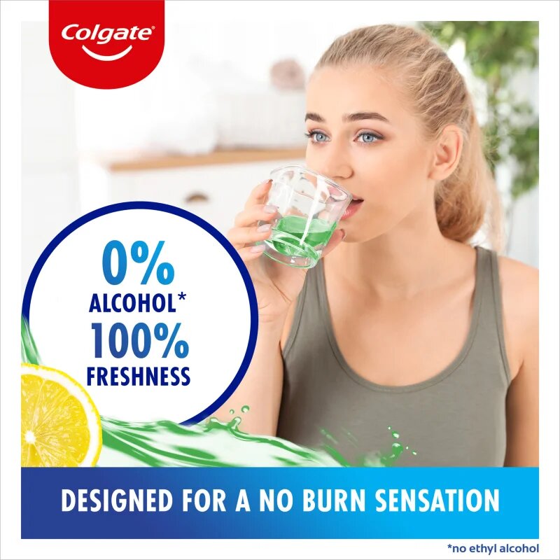 Colgate Plax Tea & Lemon вода за уста против зъбна плака 500 мл.
