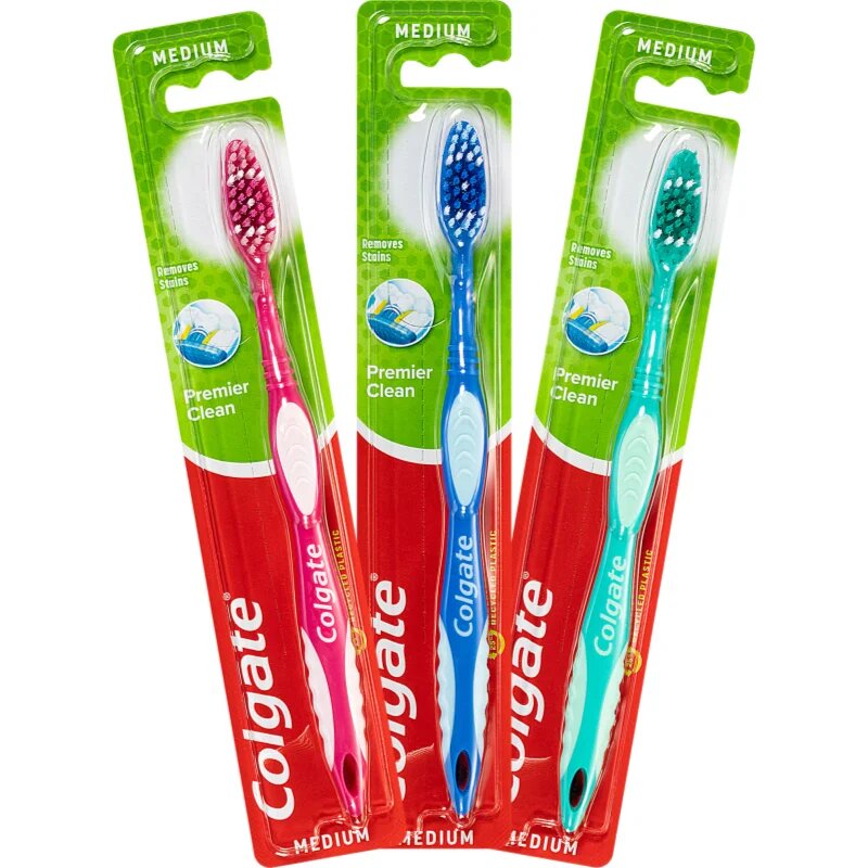 Colgate Premier Clean четка за зъби медиум 1 бр.
