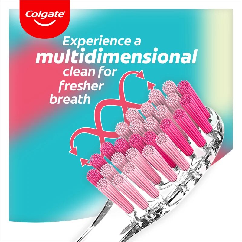 Colgate Twister Design Edition четка за зъби 4 бр.