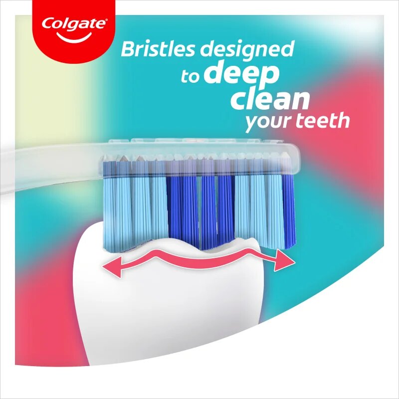 Colgate Twister Design Edition четка за зъби 4 бр.