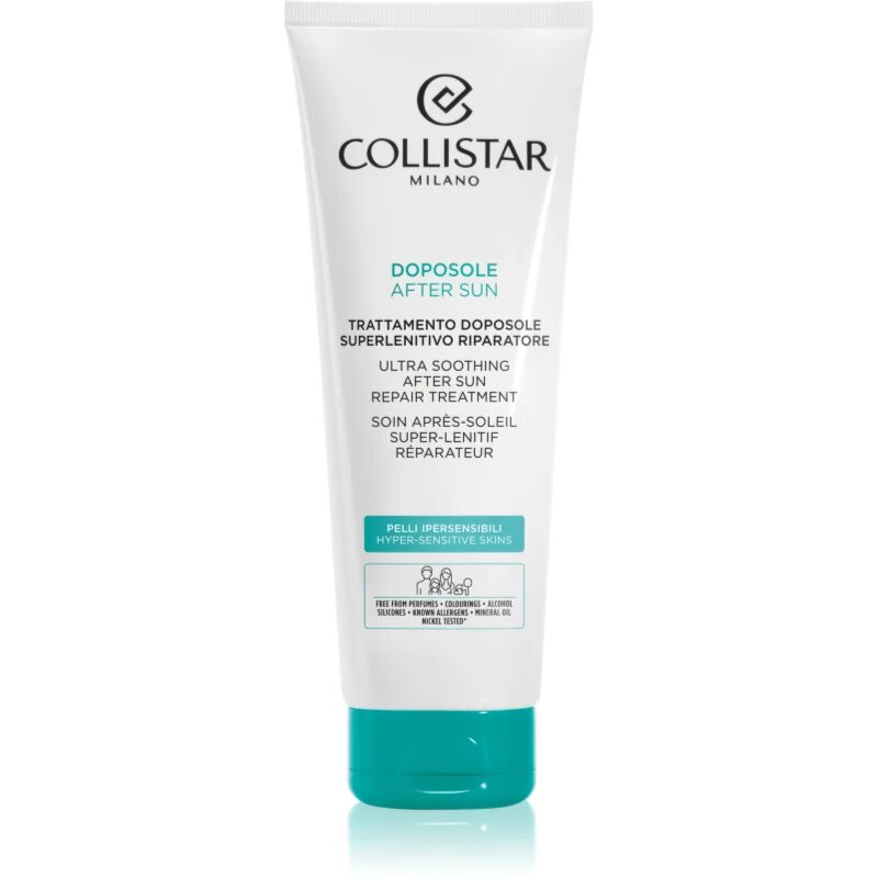 Collistar After Sun Ultra Soothing Repair Treatment успокояваща и възстановяваща грижа след слънчеви бани 250 мл.
