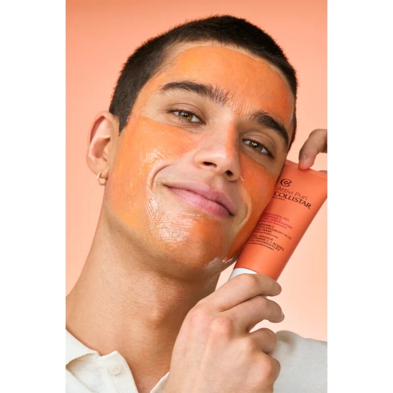 Collistar Attivi Puri Vitamin C + Polyhydroxy Acid Gel-Mask гел маска с витамин С 75 мл.
