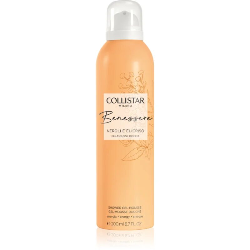 Collistar Benessere Neroli and Helichrysum душ пяна с гел текстура 200 мл.