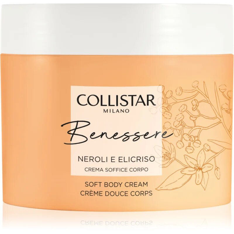 Collistar Benessere Neroli and Helichrysum копринено нежен крем за тяло 200 мл.