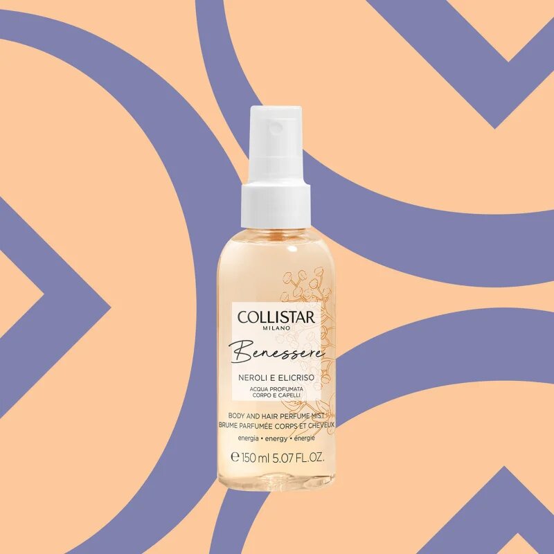 Collistar Benessere Neroli and Helichrysum парфюмна мъгла за коса и тяло за жени 150 мл.