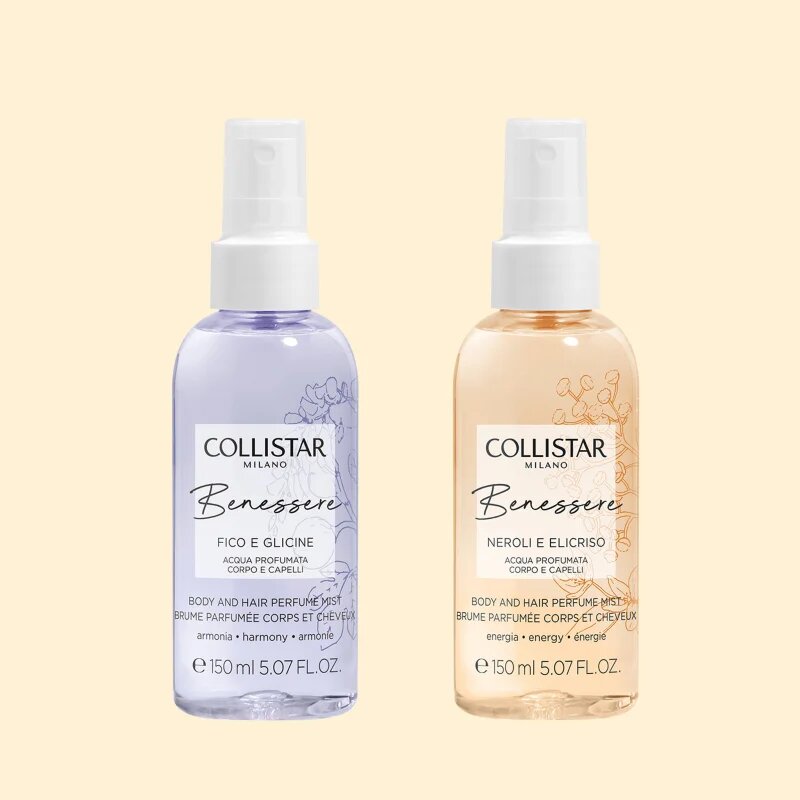 Collistar Benessere Neroli and Helichrysum парфюмна мъгла за коса и тяло за жени 150 мл.