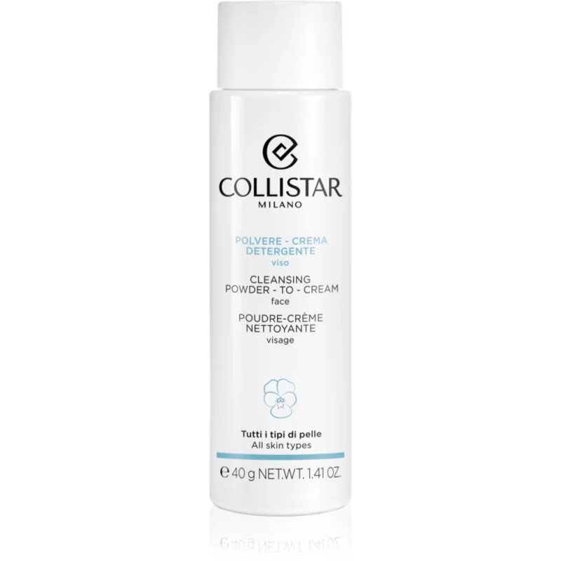 Collistar Cleansing Powder-to-cream face почистващ крем 40 гр.