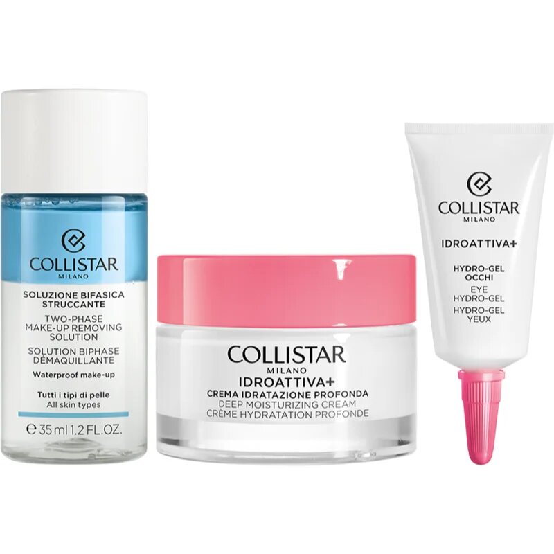 Collistar Deep Moisturizing Cream Travel Kit подаръчен комплект с хидратиращ ефект