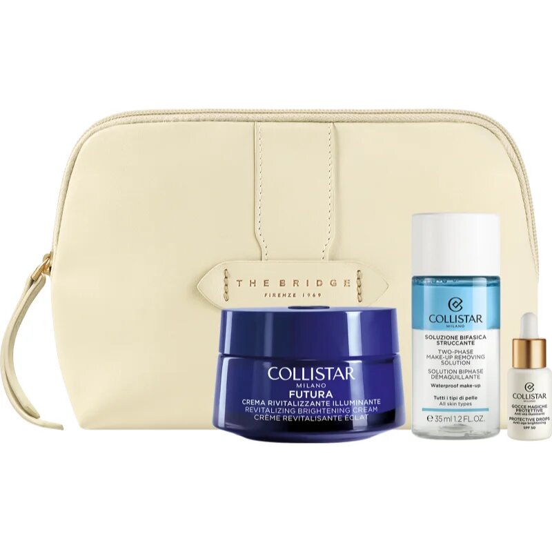 Collistar Futura Brightening Revitalizing Cream Gift Set подаръчен комплект за озаряване на лицето
