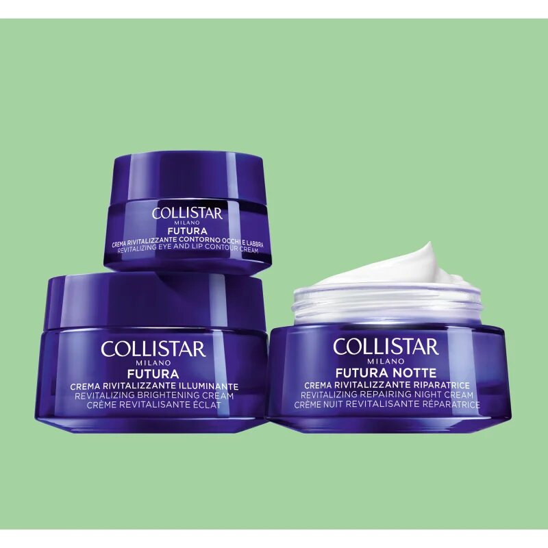 Collistar Futura Revitalizing Eye and Lip Countour Cream интензивен подмладяващ крем за очи и устни с ревитализиращ ефект 15 мл.