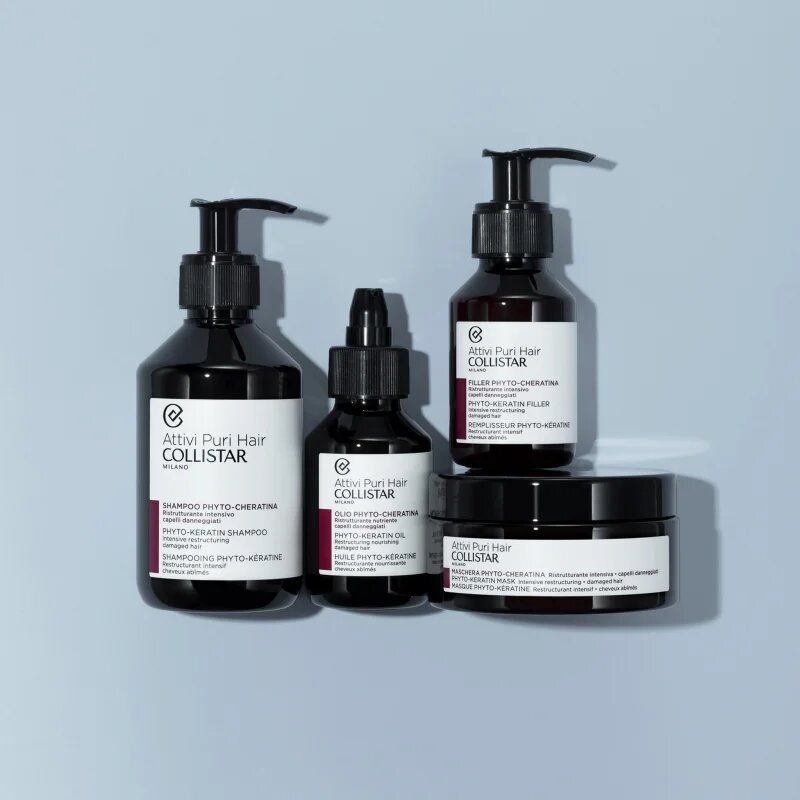 Collistar Hair Phyto-Keratin Oil Restructuring Nourishing регенериращо масло за коса с кератин 100 мл.