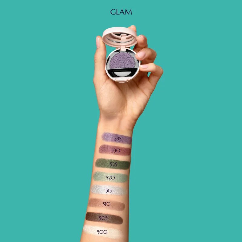 Collistar Impeccabile Compact Eyeshadow интензивни сенки за очи 515 Argento Shimmer 3 гр.