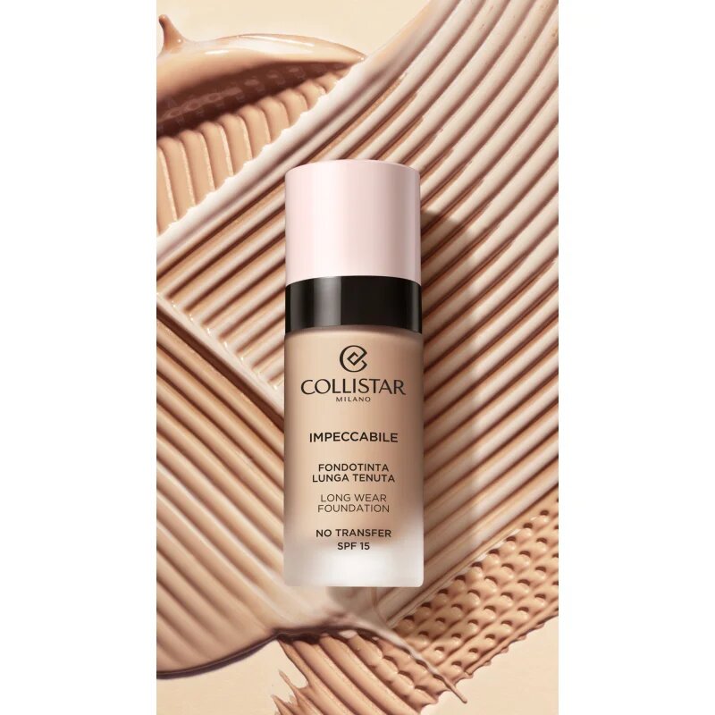 Collistar Impeccabile Long Wear Foundation дълготраен фон дьо тен SPF 15 2N Beige 30 мл.
