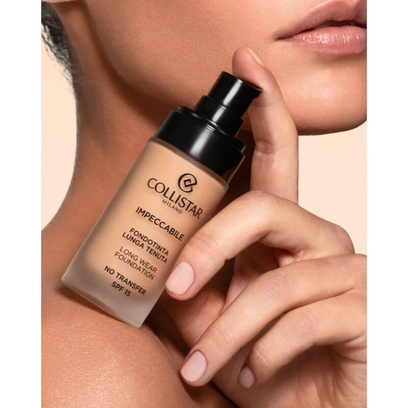 Collistar Impeccabile Long Wear Foundation дълготраен фон дьо тен SPF 15 2N Beige 30 мл.
