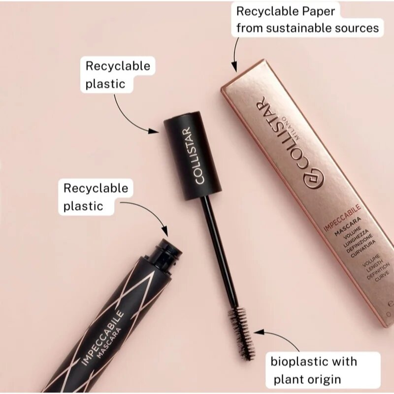 Collistar Impeccabile Mascara спирала за мигли за екстремен обем с интензивен черен цвят 14 мл.