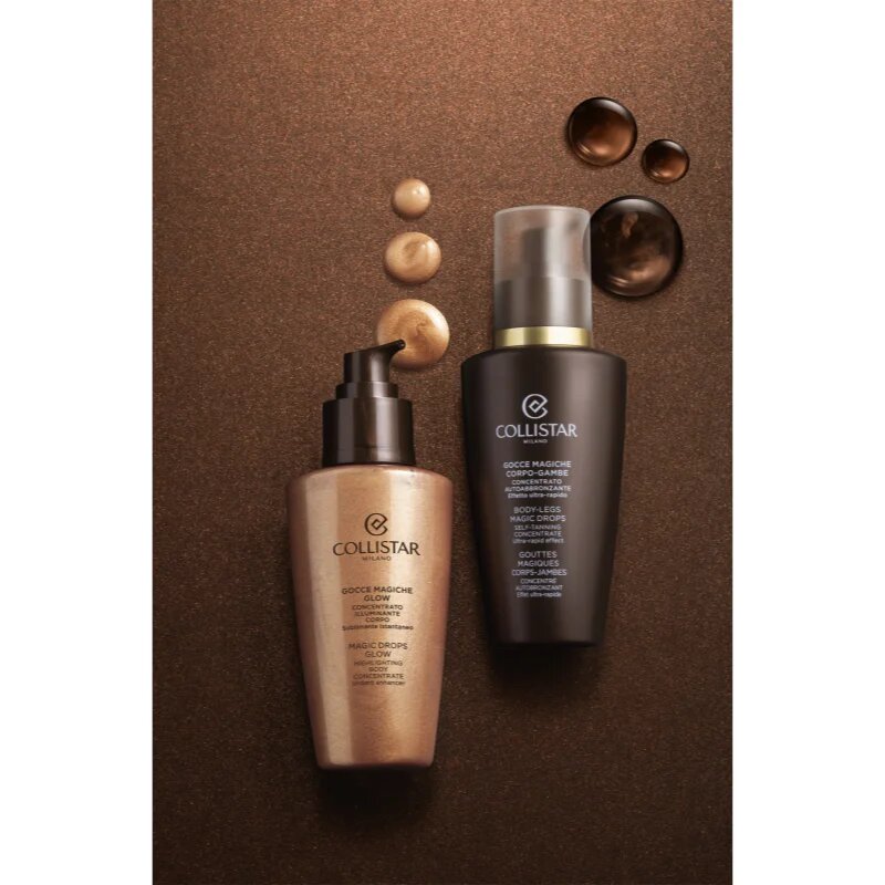 Collistar Magic Drops Body-Legs Self-Tanning Concentrate автобронзантна емулсия за тяло и крака 125 мл.