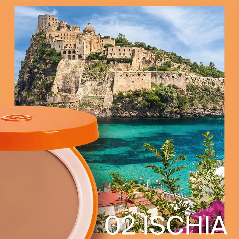 Collistar Mediterranea Sun Compact Foundation REFILL Грим на прах SPF 15 цвят 02 Ischia 10.5 гр.