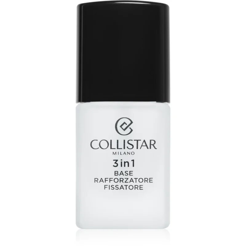 Collistar Puro 3 in 1 дълготраен лак за нокти 3 в 1 цвят Translucent 10 мл.