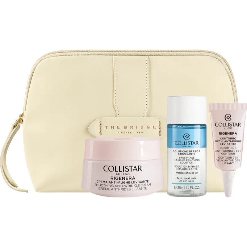 Collistar Rigenera Smoothing Anti-Wrinkle Cream Gift Set подаръчен комплект с анти-бръчков ефект