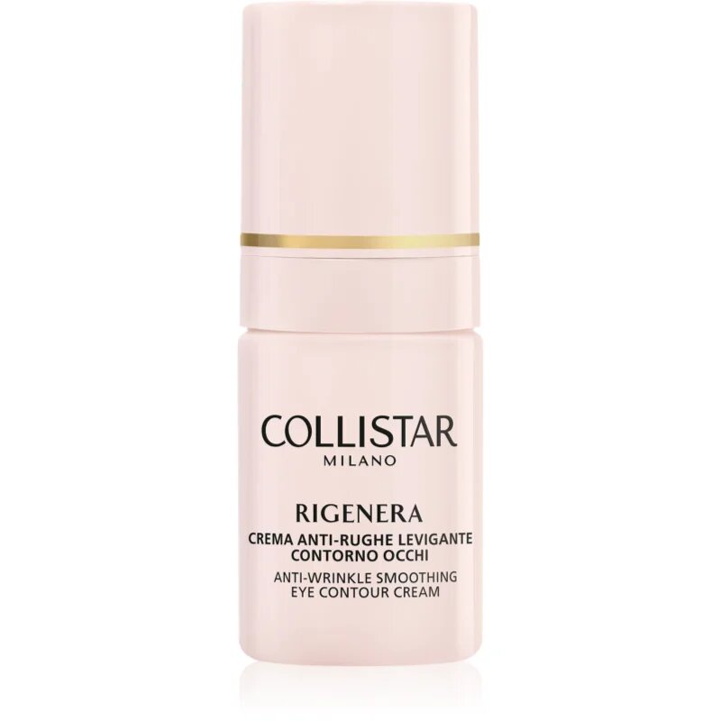 Collistar Rigenera Smoothing Anti-Wrinkle Eye Contour изглаждащ околоочен крем против бръчки 15 мл.