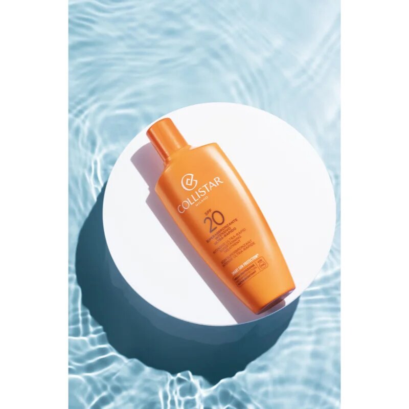 Collistar Special Perfect Tan Intensive Ultra-Rapid Supertanning Treatment продукт за ускоряване и удължаване ефекта на загар SPF 20 200 мл.