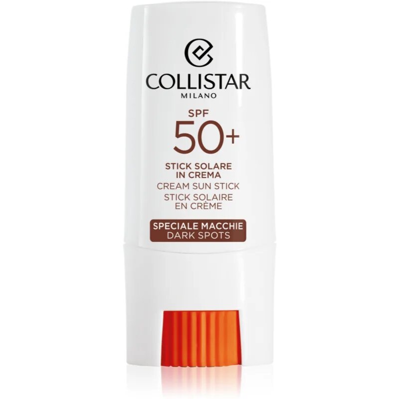 Collistar Sun Corrective Protection Cream Stick SPF 50+ слънцезащитен крем в стик против пигментни петна 9 мл.