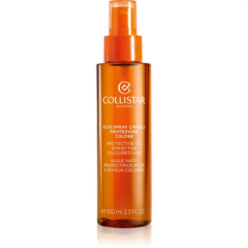 Collistar Sun Protective Oil Spray for Coloured Hair защитно олио за коса против слънчевото лъчение за боядисана коса в спрей 100 мл.