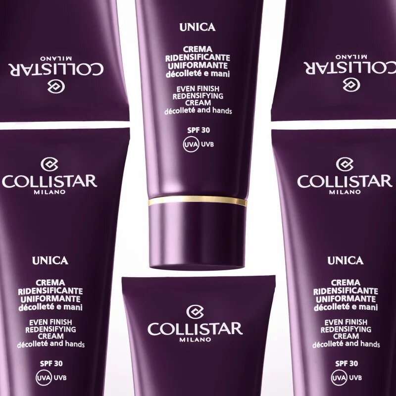 Collistar Unica Even Finish Redensifying Cream стягащ крем за деколтето и бюста SPF 30 75 мл.