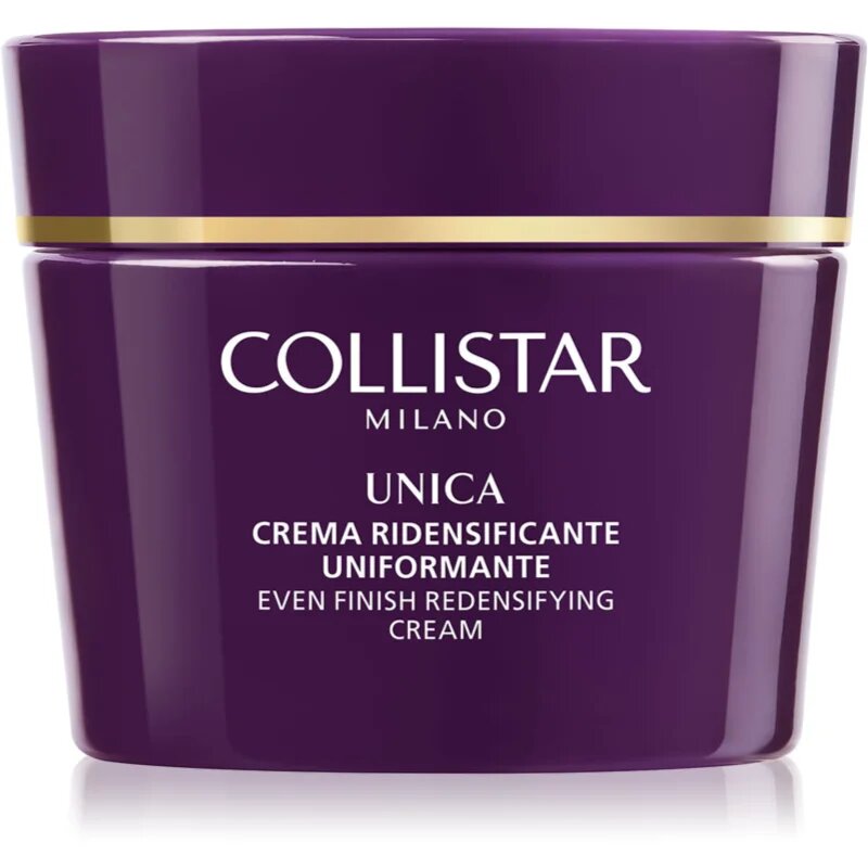 Collistar Unica Uniforming Redensifying Cream уеднаквяващ подхранващ крем за стягане на кожата 50 мл.