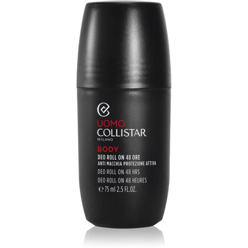Collistar Uomo 48 Hours Deo Roll On кремообразен дезодорант рол-он за мъже 75 мл.