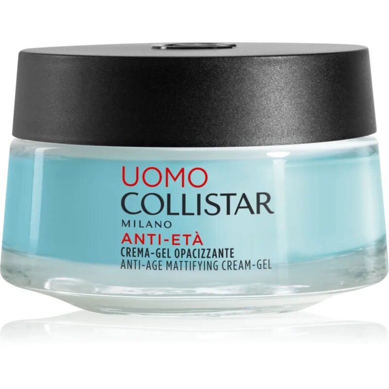 Collistar Uomo Anti-Age Mattifying Cream-Gel укрепващ крем за лице против бръчки 50 мл.