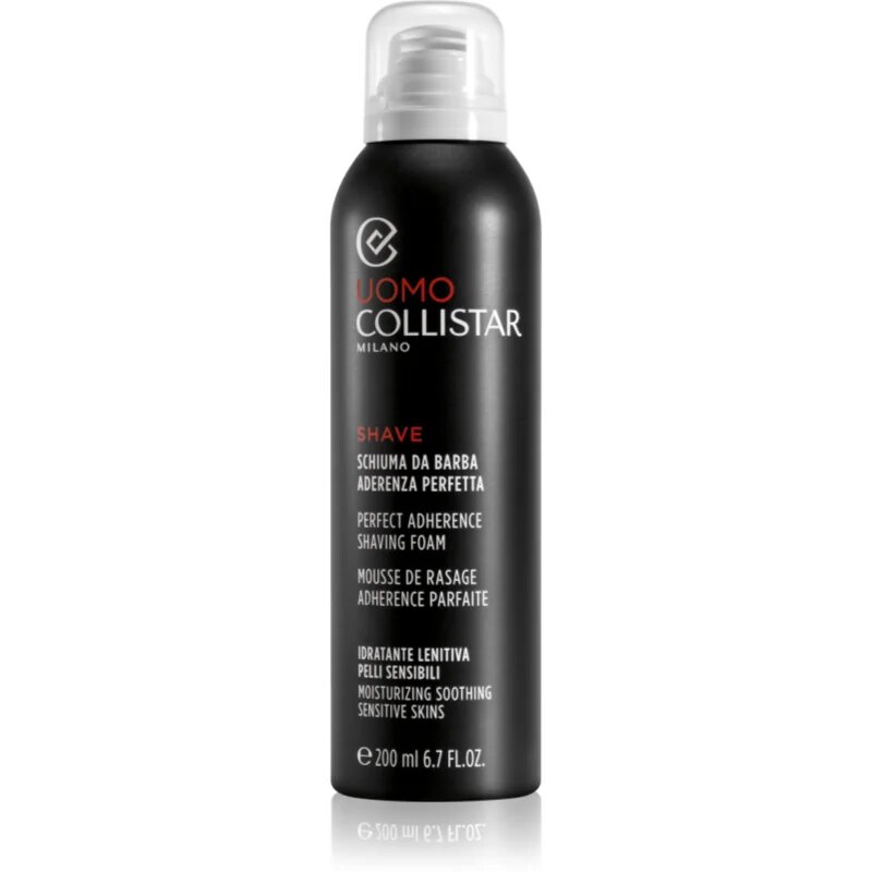 Collistar Uomo Perfect Adherence Shaving Foam пяна за бръснене за чувствителна кожа на лицето 200 мл.