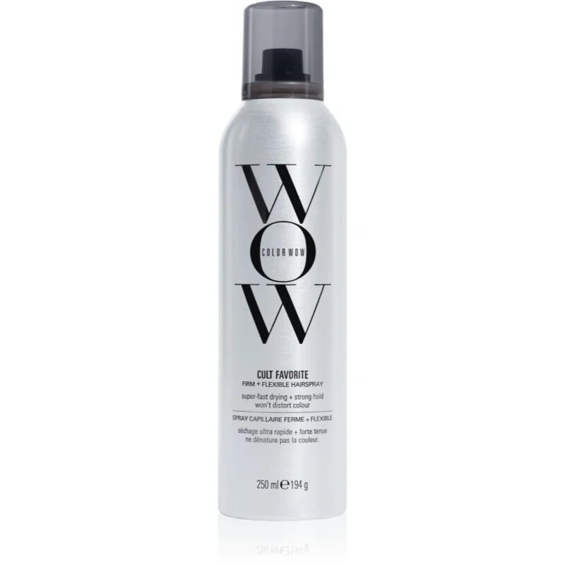 Color WOW Cult Favorite Firm + Flexible Hairspray лак за коса със силна фиксация 250 мл.