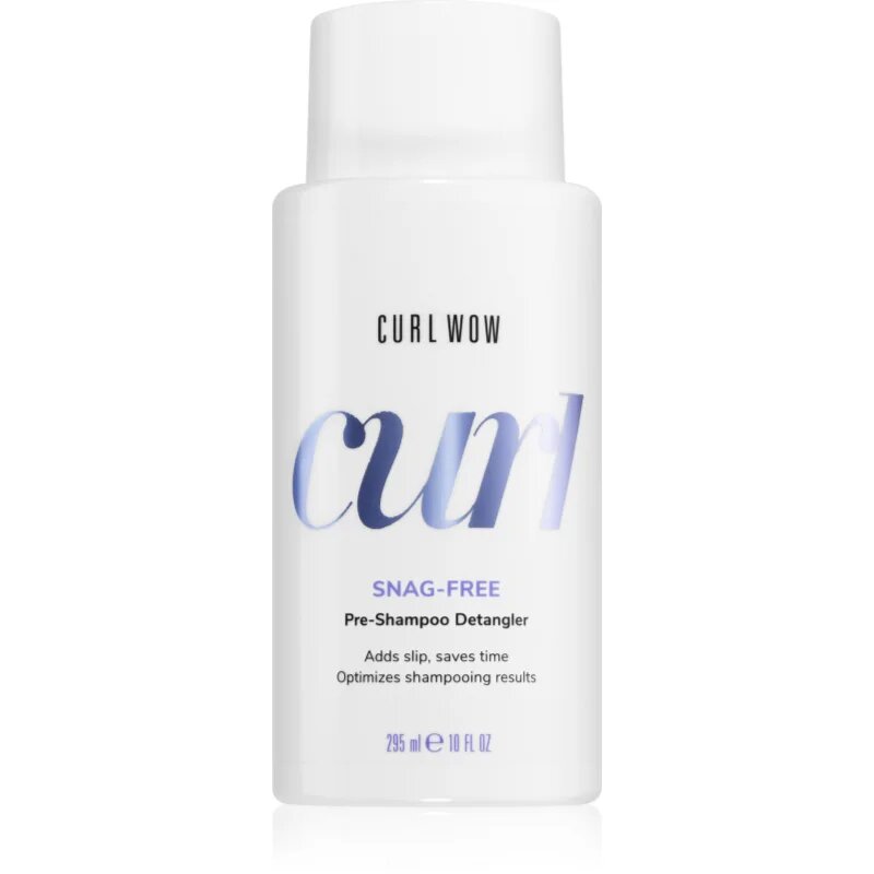 Color WOW Snag-Free Pre-Shampoo Detangler мултифункционална грижа за коса за по-лесно разресване на косата 295 мл.