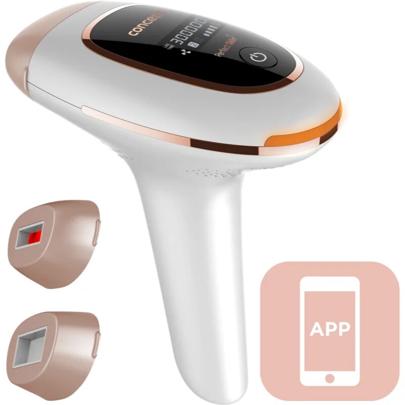 Concept IL3020 IPL Perfect Skin IPL епилатор за тяло лице бикини зоната и подмишниците White and rosegold 1 бр.