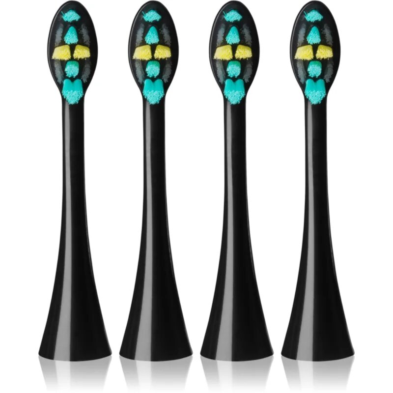 Concept Perfect Smile 3D Daily Clean ZK0071 сменяеми глави за звукова четка Black ZK7011 4 бр.